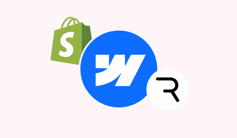 Ikonki Shopify, Webflow i Rive